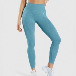 Gymshark Vital Seamless Leggings 2.0 Teal (S)